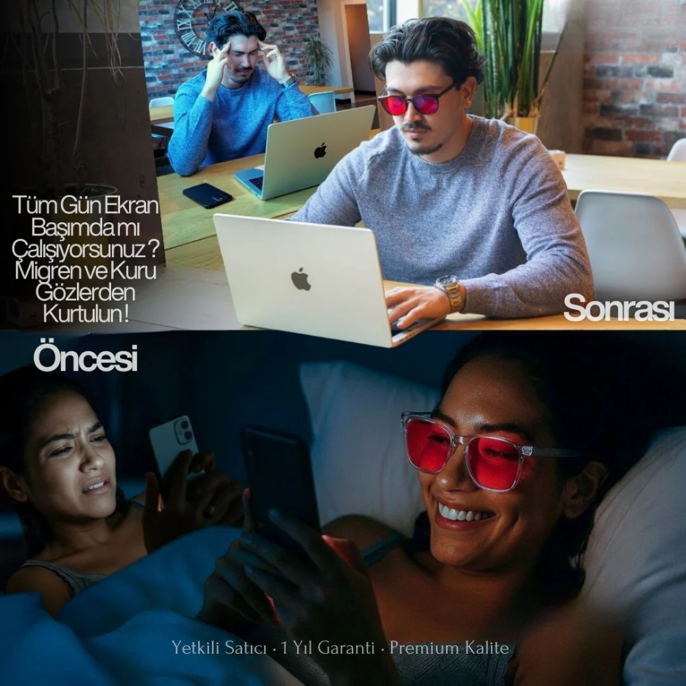 Lusso Flow | Mavi Işık Korumalı Gözlük